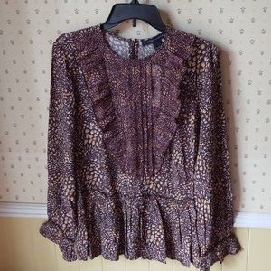 French Connection Peplum Top